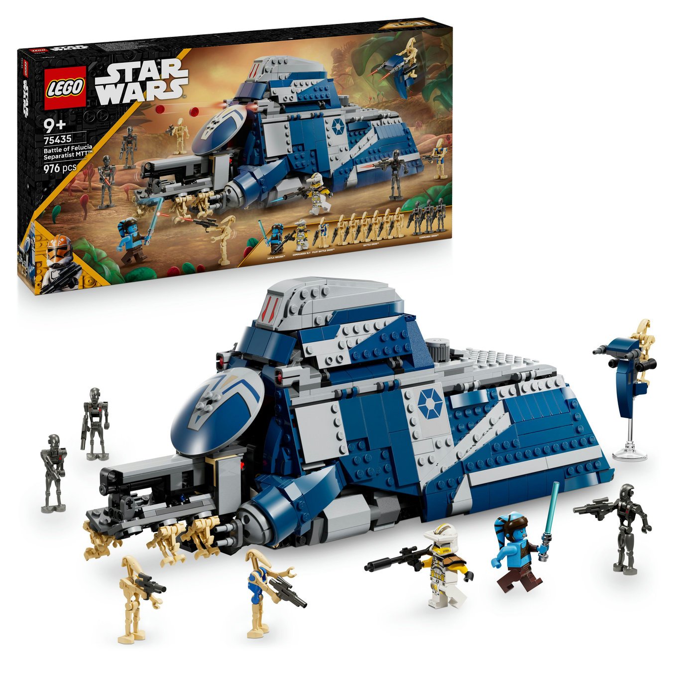 LEGO Star Wars Battle of Felucia Separatist MTT Set 75435