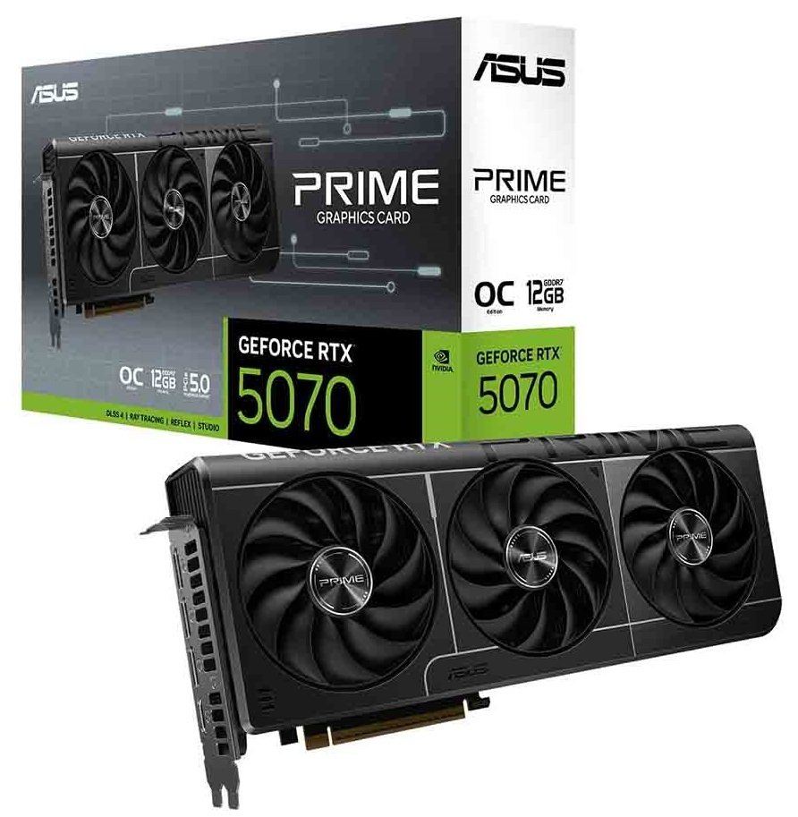 ASUS PRIME GeForce RTX 5070 12GB OC Graphics Card