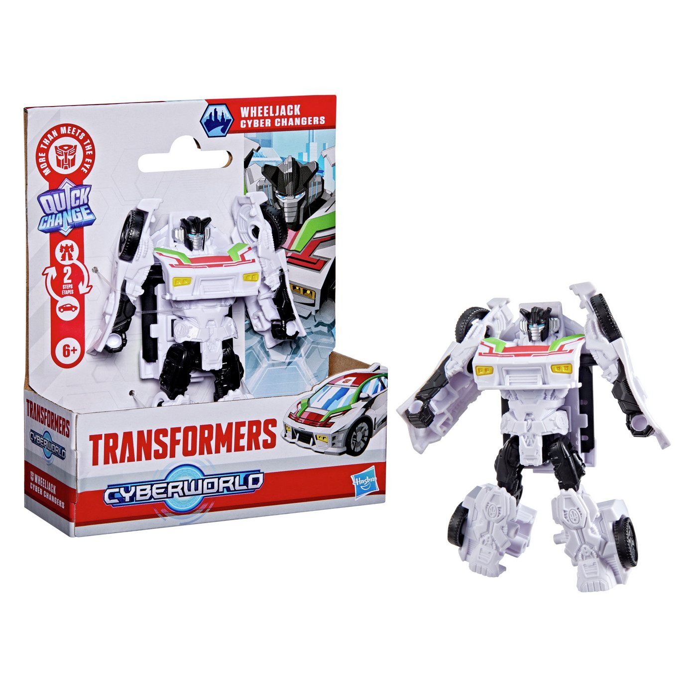Transformers Cyberworld Wheeljack Action Figure
