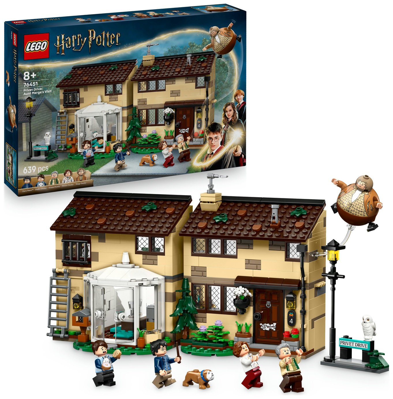 LEGO Harry Potter Privet Drive: Aunt Marge's Visit Set 76451