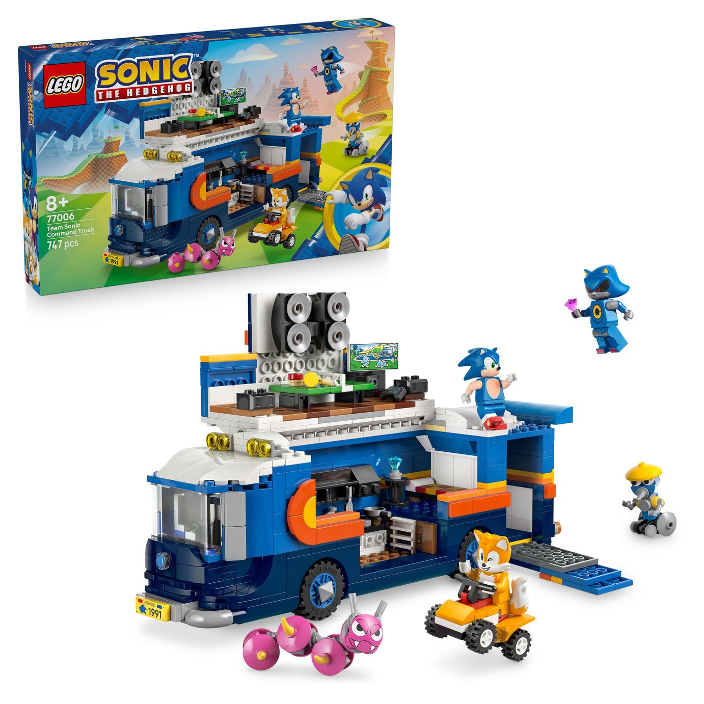 LEGO Sonic the Hedgehog Team Sonic Command Truck Toy 77006