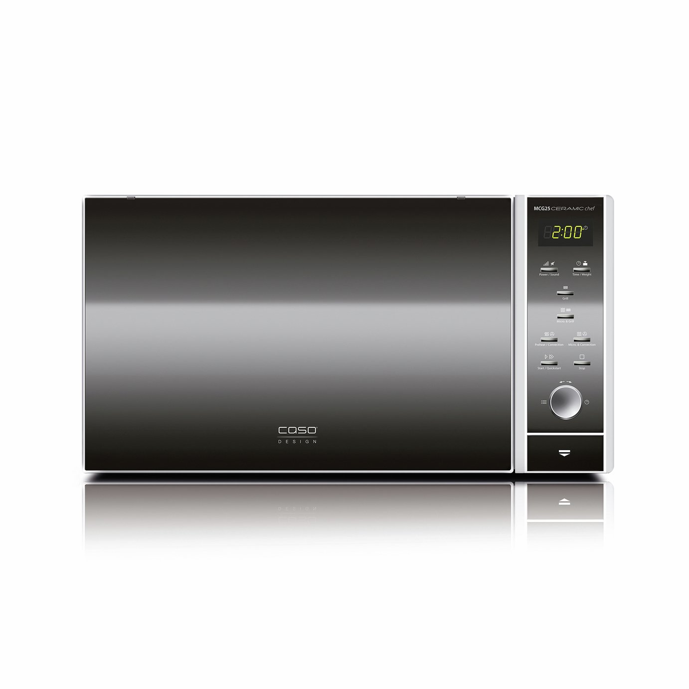CASO Design MCG 25L 900W Ceramic Chef Combination Microwave
