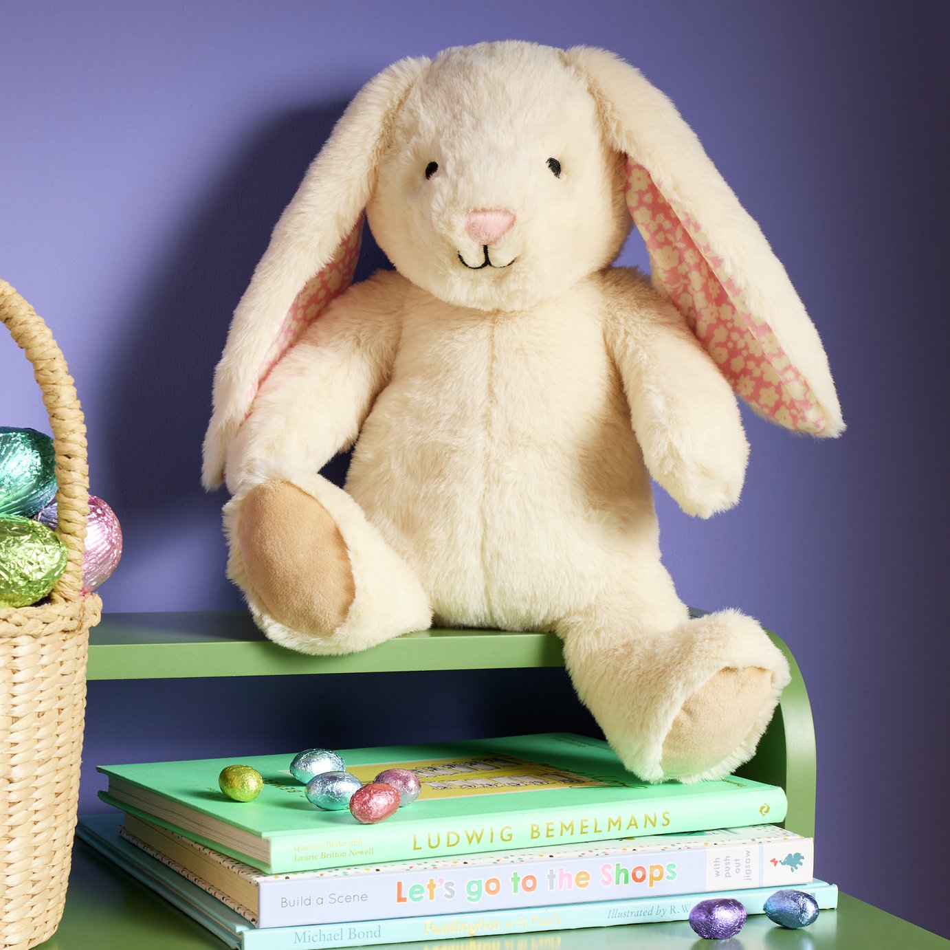 Argos Home Sitting Bunny Plush