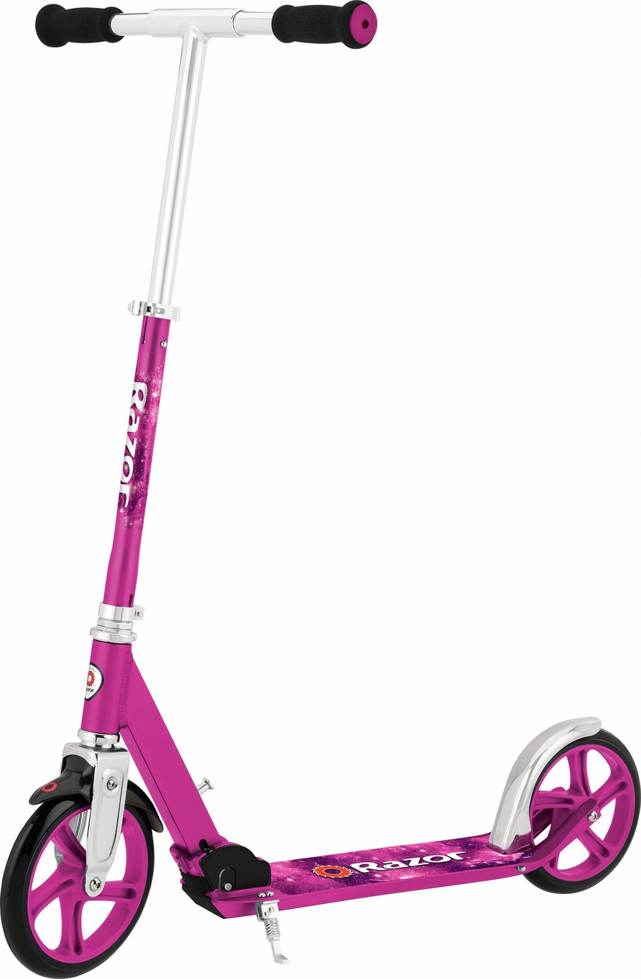 Razor A5 Lux Kids Folding Kick Scooter - Pink