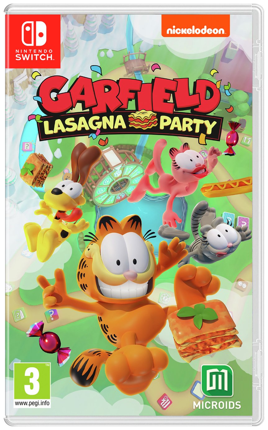 Garfield Lasagna Party Nintendo Switch Game