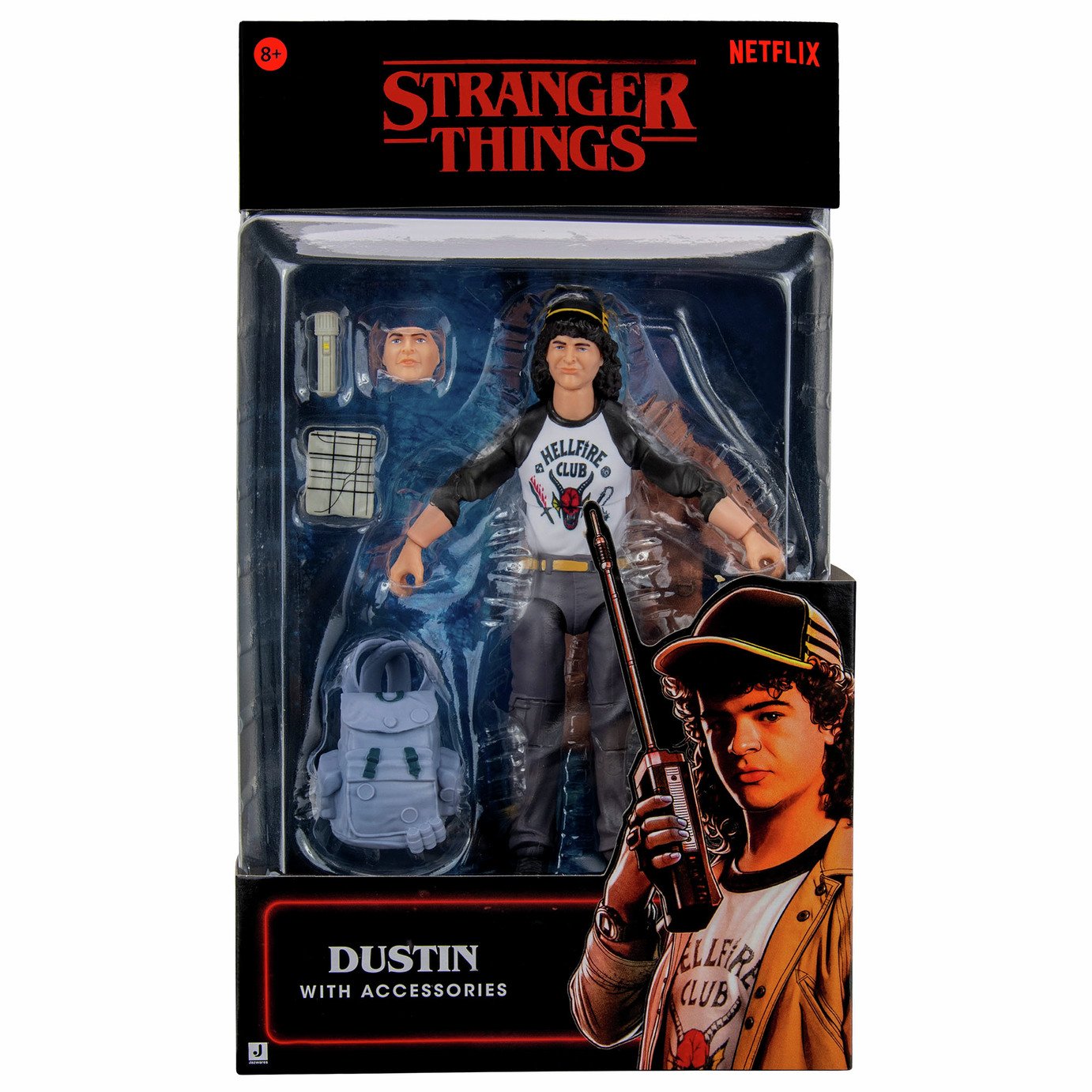 Stranger Things Dustin Henderson 6 Inch Upside Down Figure