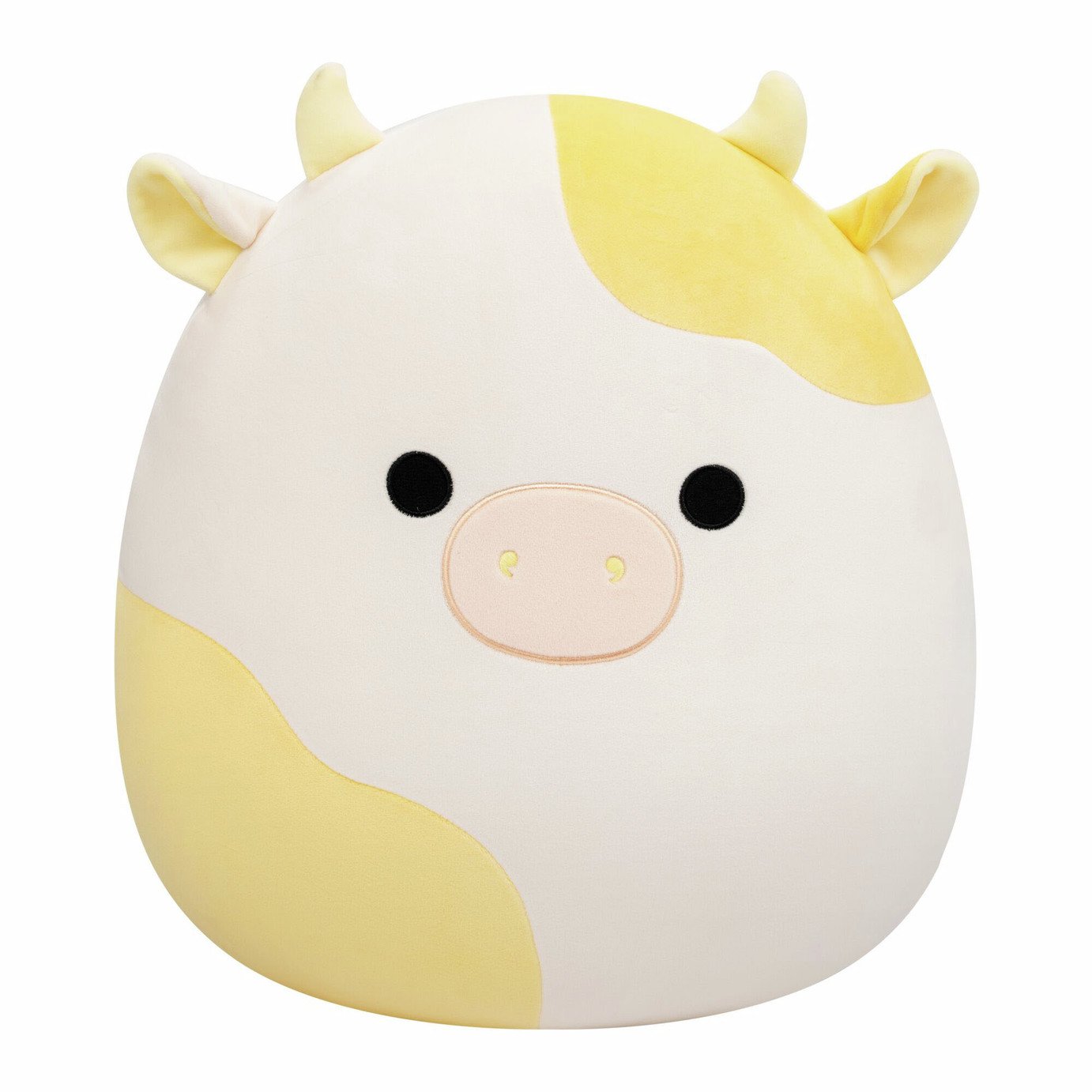 Squishmallows 16 Inch Bodie The Yellow Spotted Cow Soft Toy
