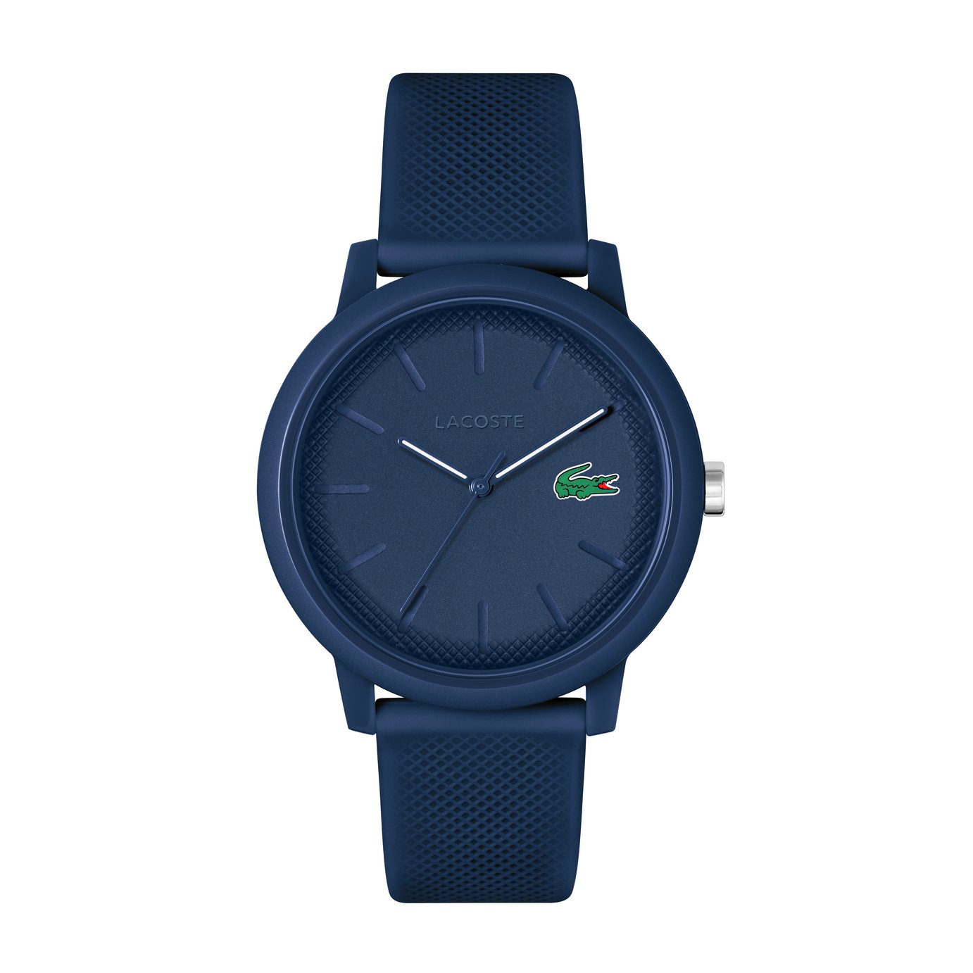 Lacoste Men's Blue Silicone Strap Watch 