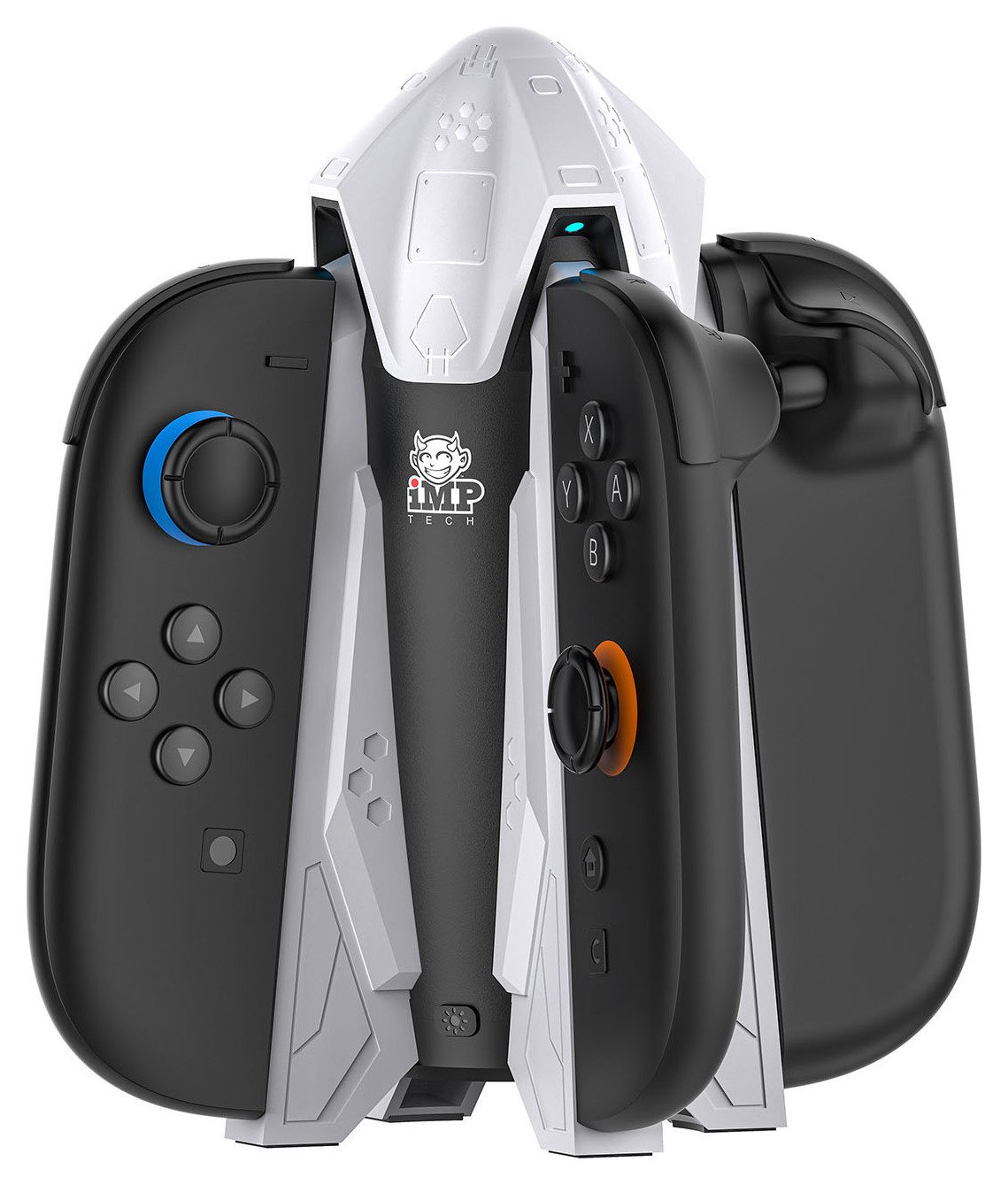 iMP Rocket LED Quad Charging Dock Nintendo Switch 2 Joy-Cons