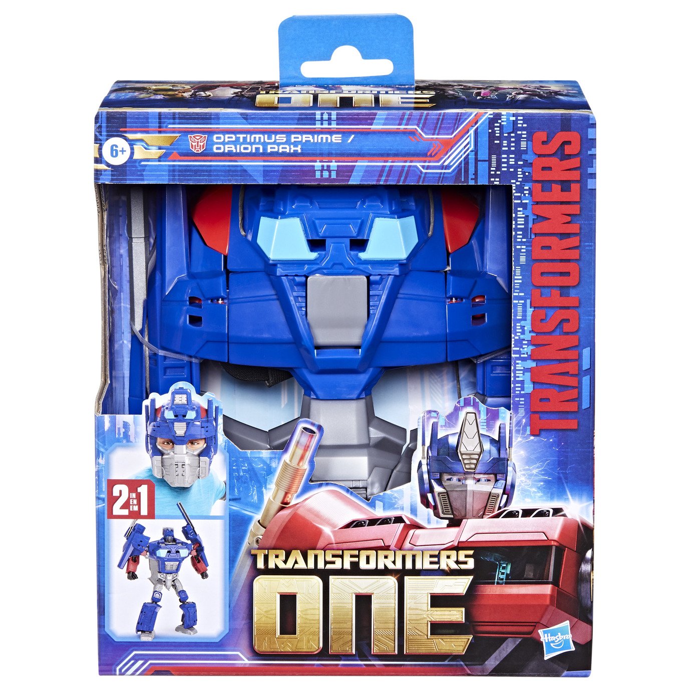 Transformer 2 in 1 Mask Optimus Prime