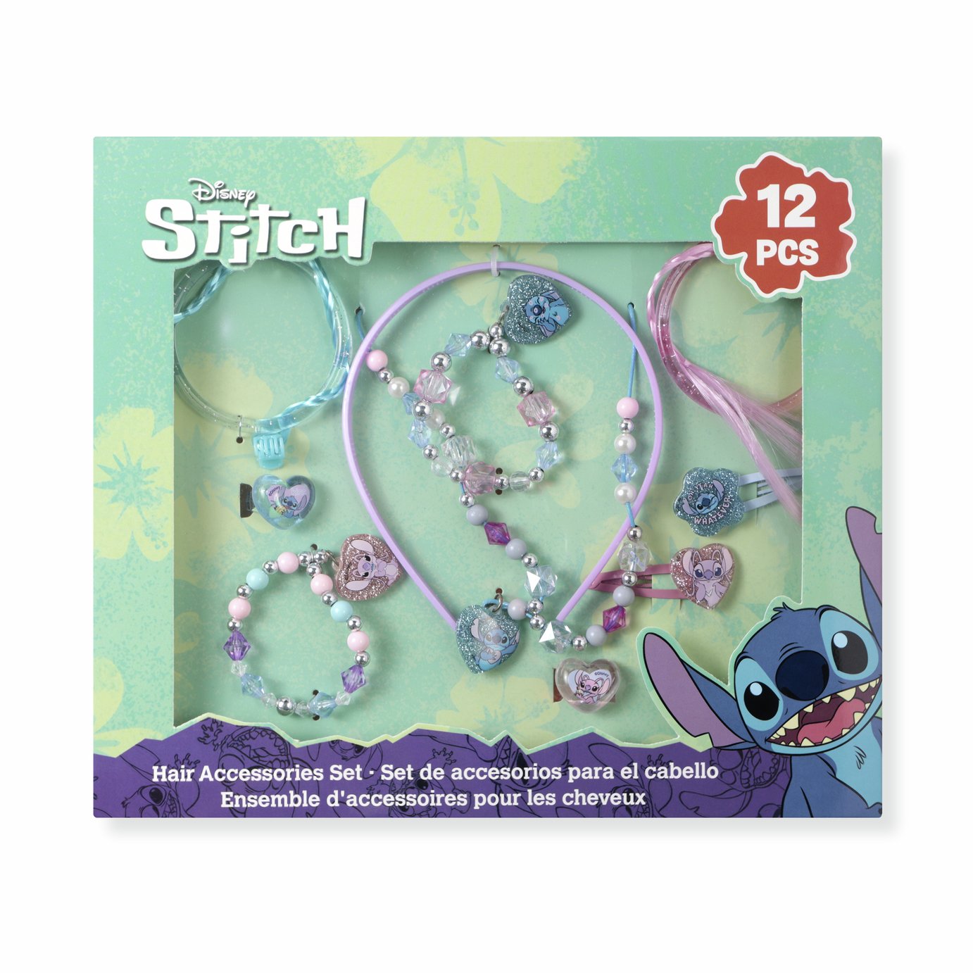 Disney Lilo and Stitch 12 Pieces Accessory Set