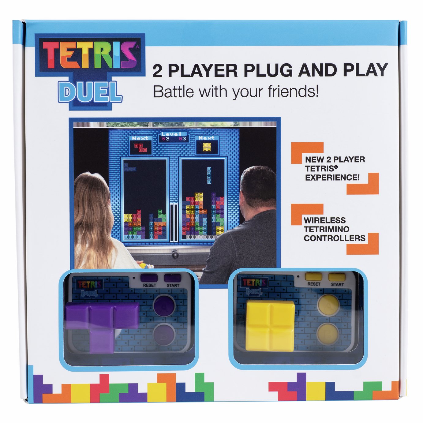 Fizz Creations Tetris Duel Plug And Play Arcade Retro Gaming