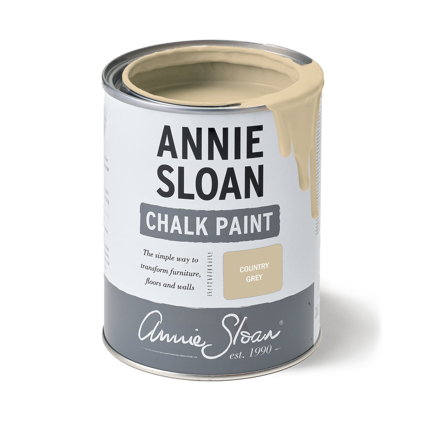 Annie Sloan Furniture Matt Chalk Paint 1L - Country Grey