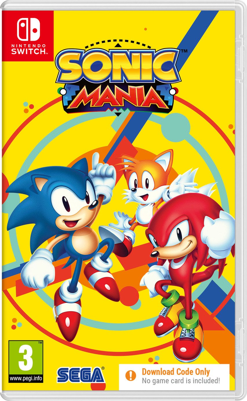 Sonic Mania Nintendo Switch Game