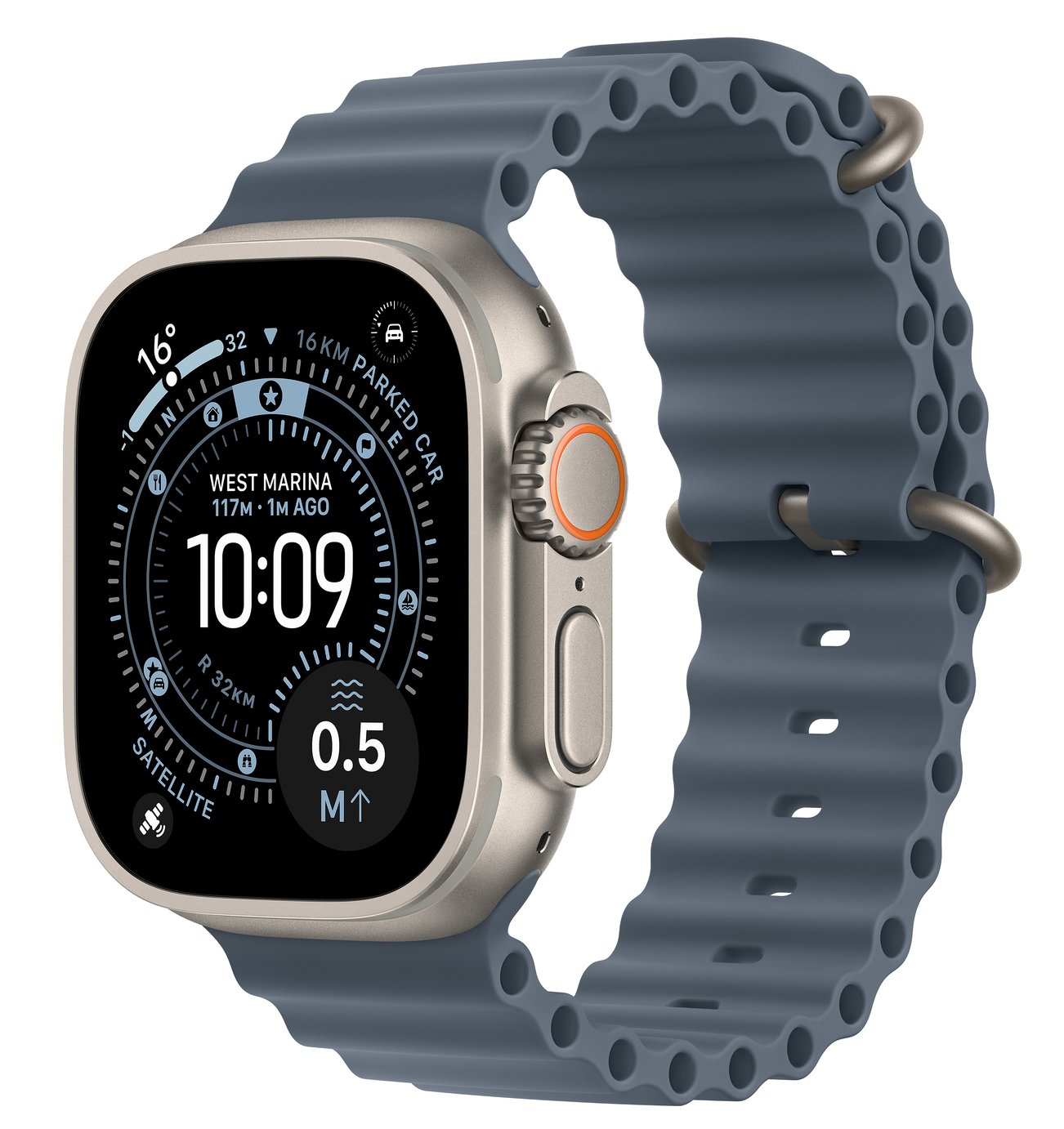 Buy Apple Watch Ultra GPS+Cell 49mm Bright Blue Trail Loop M/L