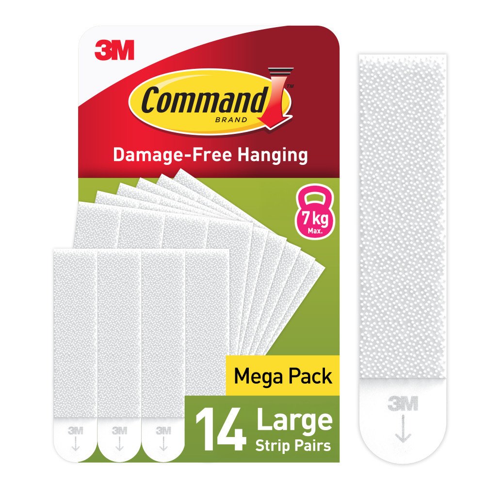 Command Picture Hanging Large Strips - Pack of 14