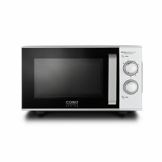 CASO Design 25L 900W Ecostyle Ceramic Microwave & Grill-Grey