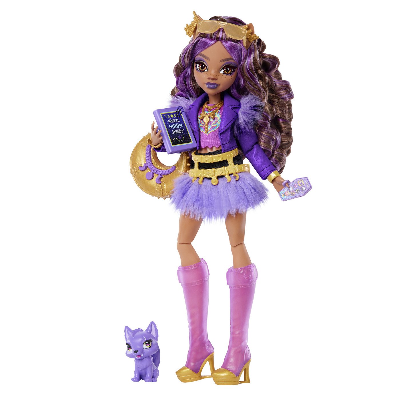Monster High Clawdeen Wolf Fashion Doll & Accessories