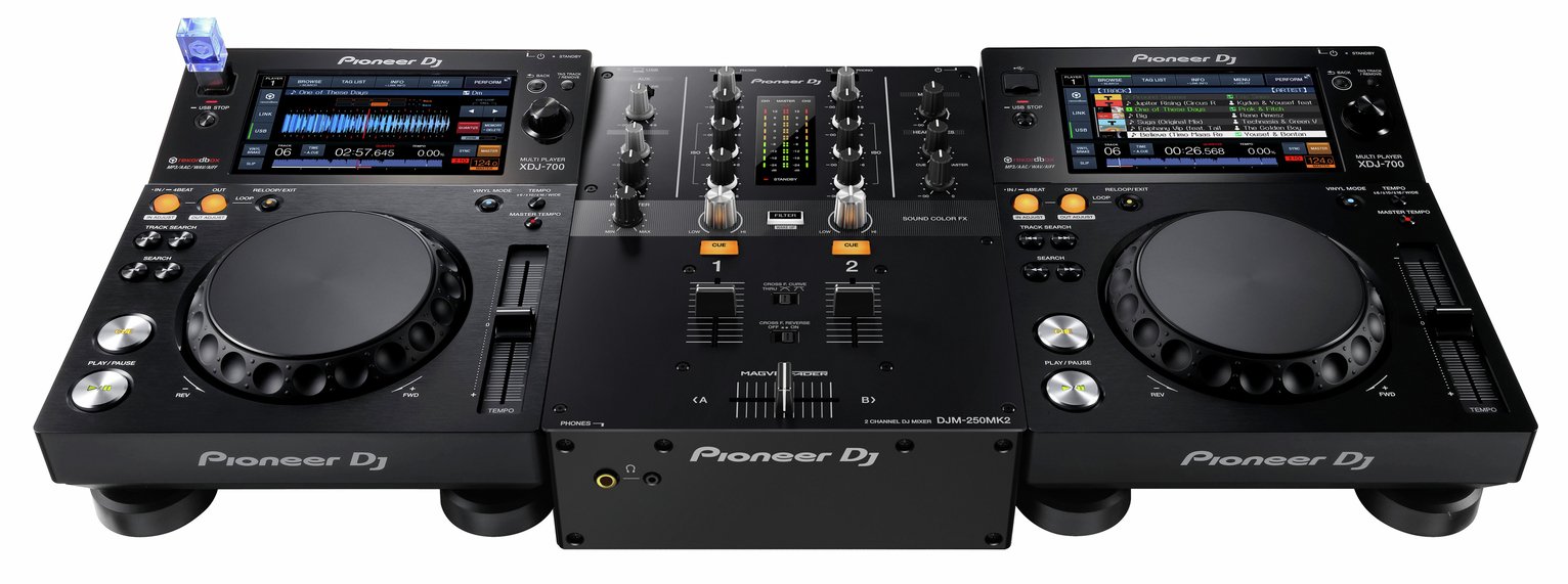 Pioneer DJ DJM-250MK2 2-Channel DJ Mixer