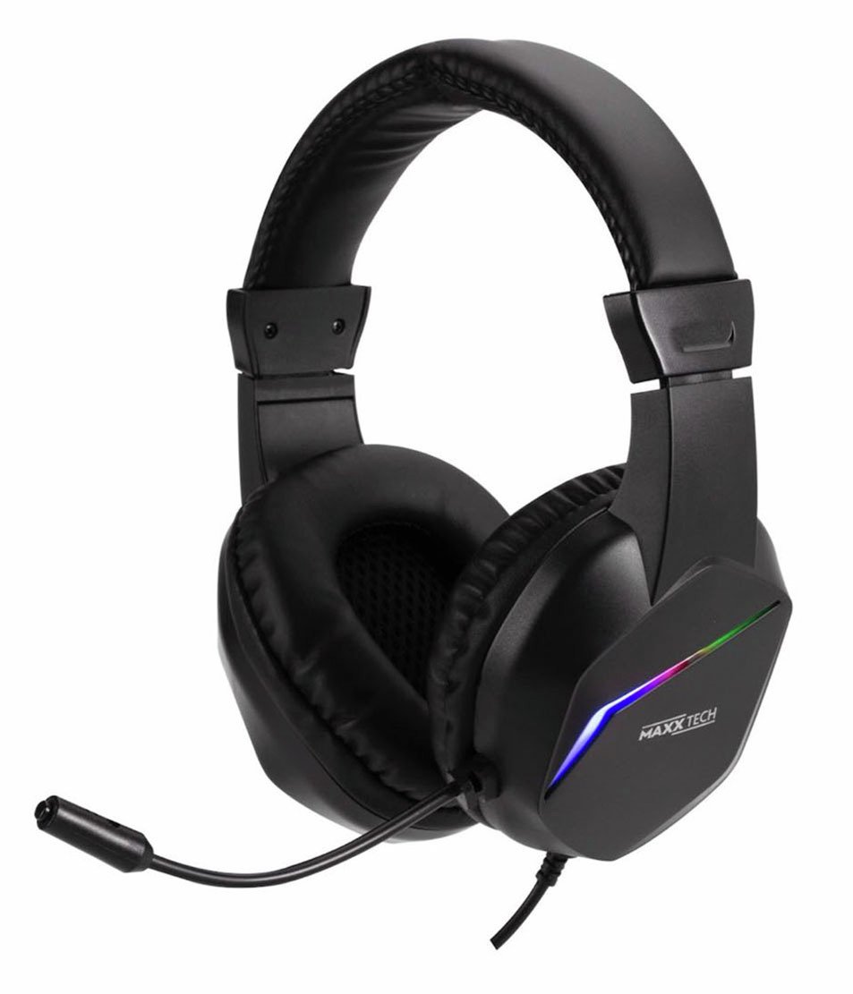 Maxx Tech MX40 LED Gaming Headset PS5, PS4, Xbox, Switch, PC