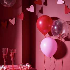 Argos Home Heart Felt Bunting and Pack of 10 Balloons