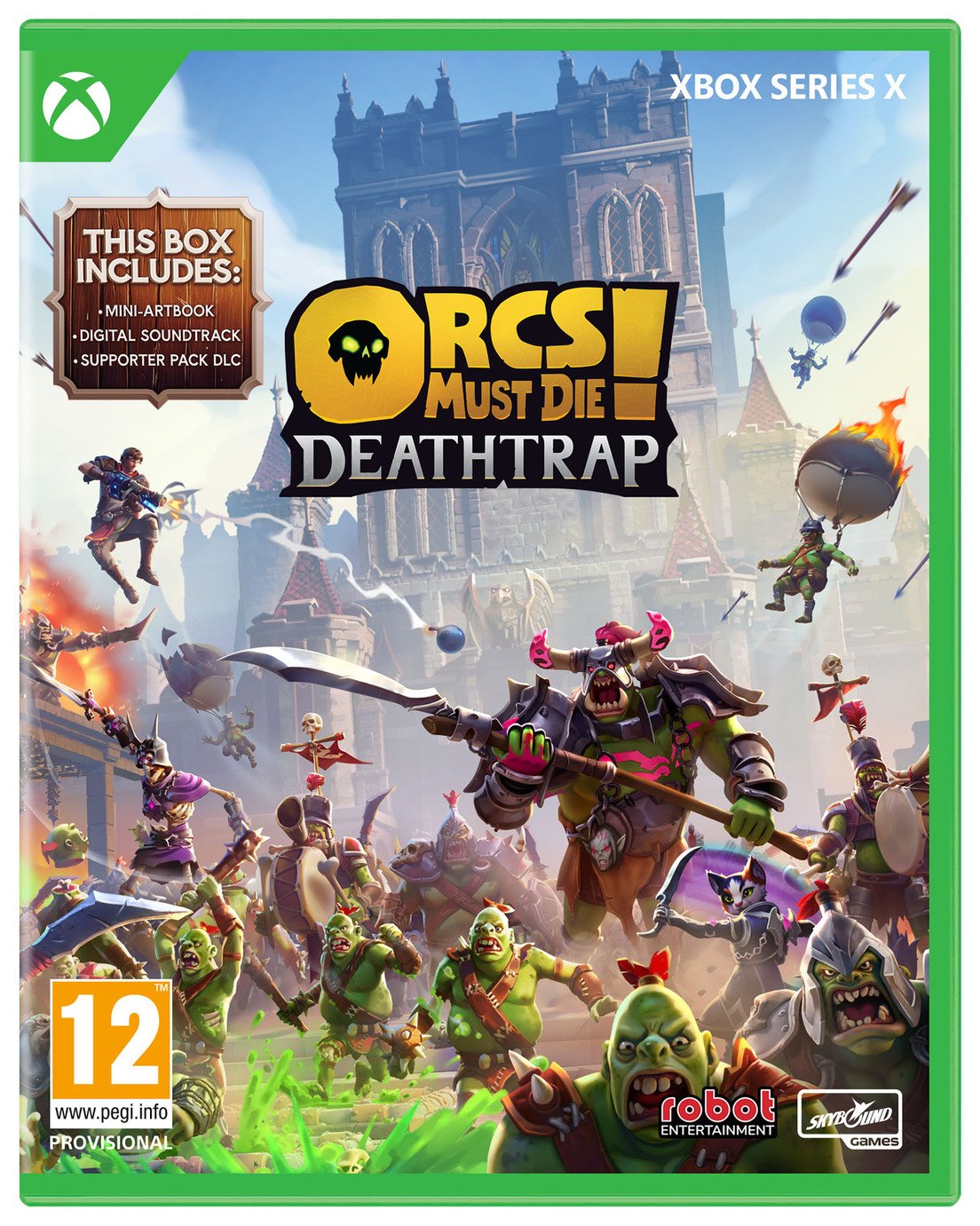 Orcs Must Die Deathtrap Xbox Series X Game