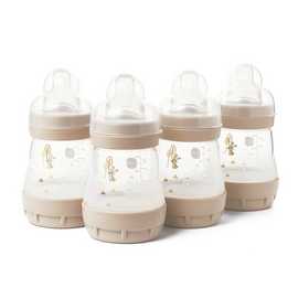 MAM Easy Start Anti-Colic 160ML Baby Bottles 4 Pack White