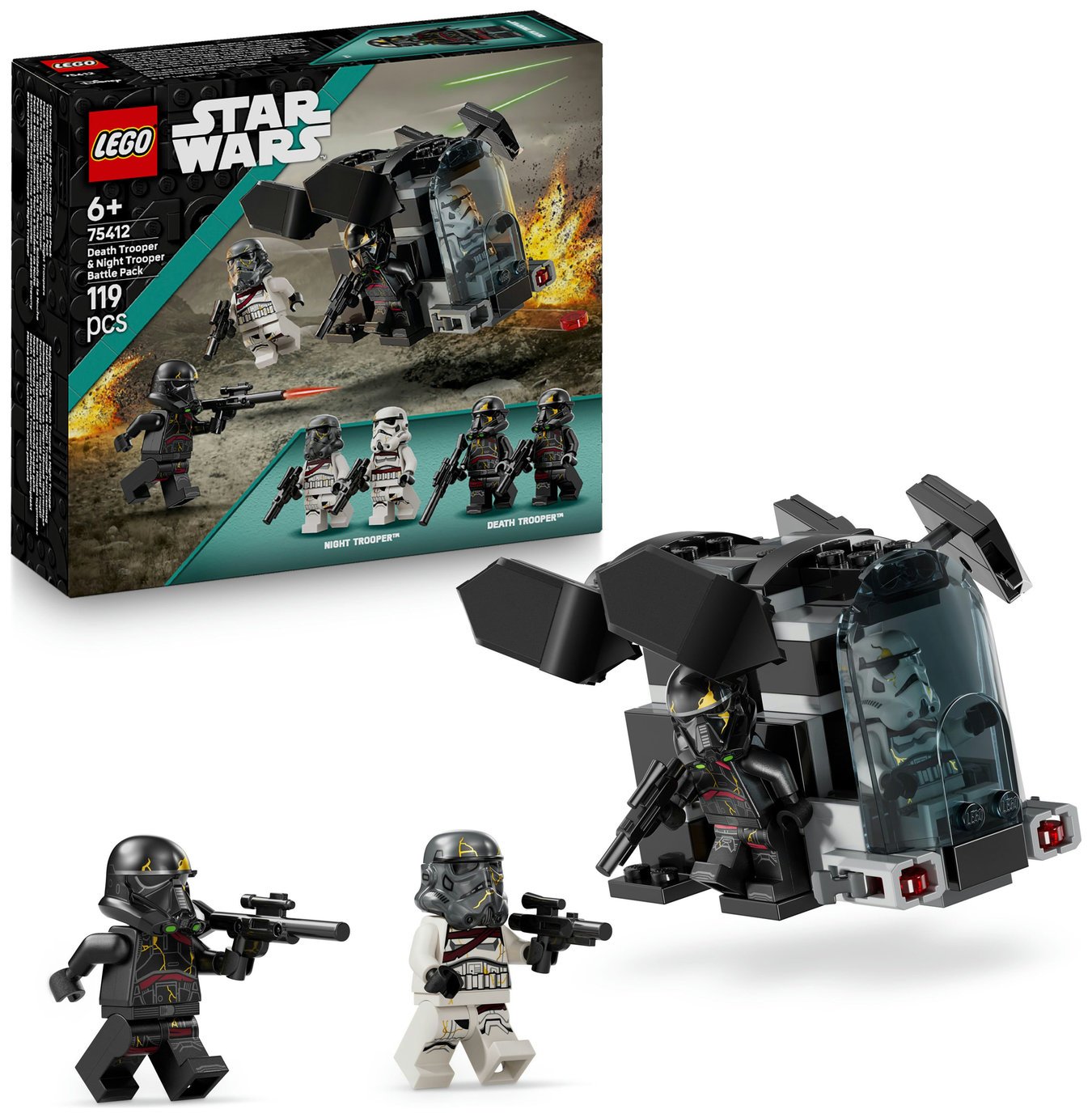 LEGO Star Wars Death Trooper Night Trooper Battle Pack 75412