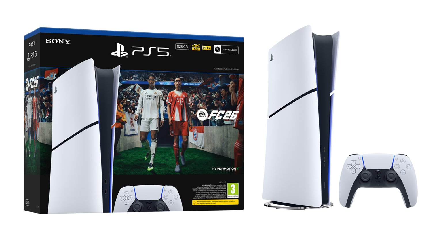 PlayStation 5 Console Digital Edn & EA Sports FC26 Bundle