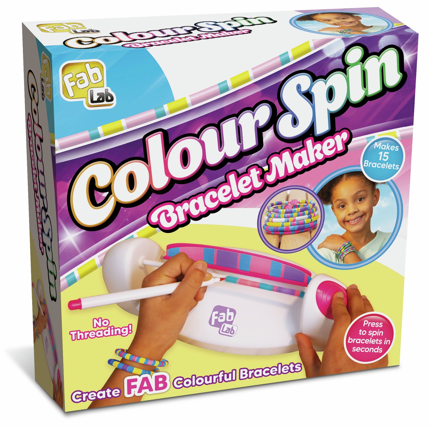 Fab Lab Colour Spin Bracelet Maker