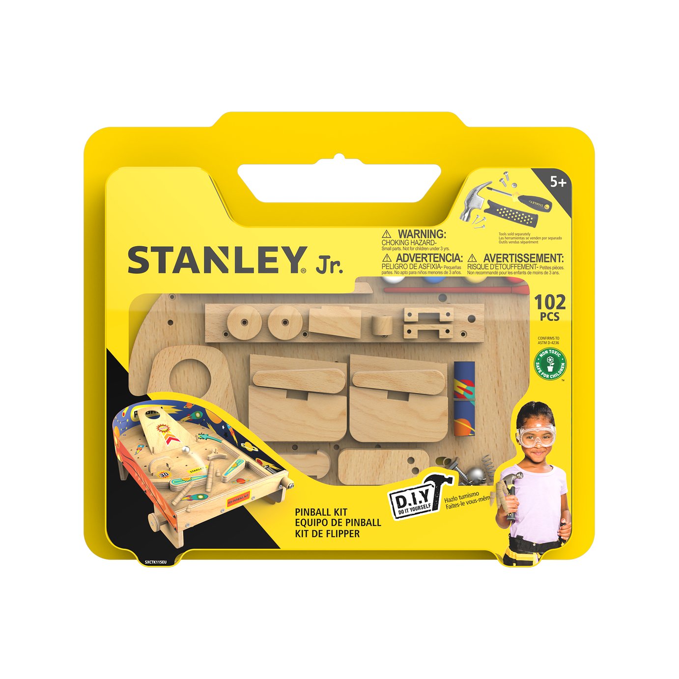 Stanley Jr Pinball Machine Kit