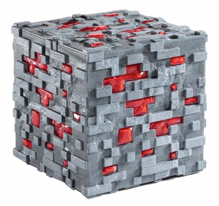 Minecraft Redstone Ore Illuminating Collector Replica