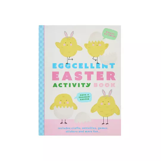 Argos Home Eggcellent Easter Activity Book