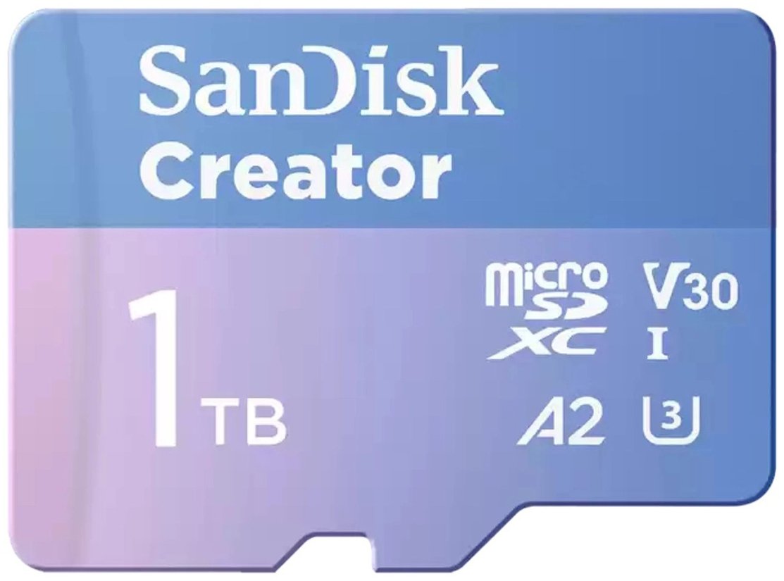 SanDisk Creator 190MBs microSD UHS-I Memory Card - 1TB