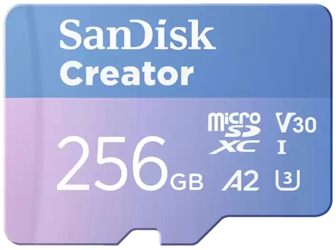 SanDisk Creator 190MBs microSD UHS-I Memory Card - 256GB