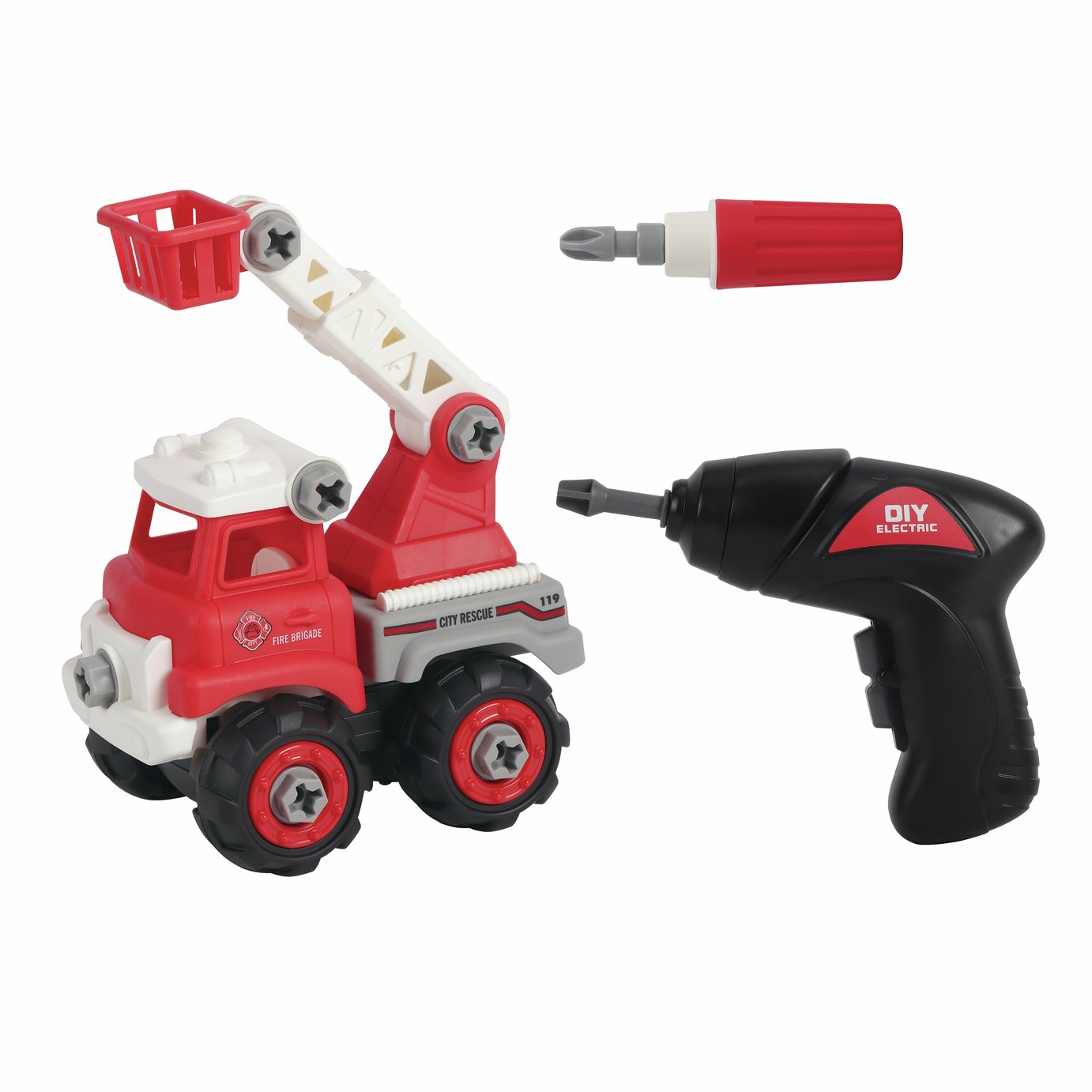 Chad Valley Build Your Own Rescue Vehicle With Electric DIY 