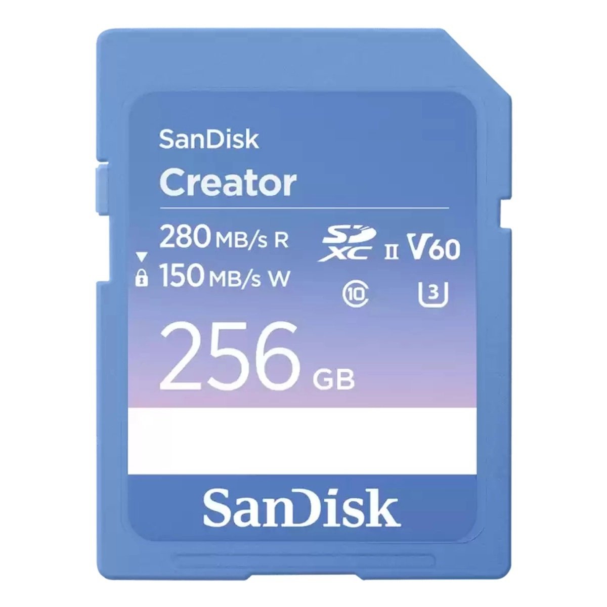 SanDisk Creator 280MBs SD UHS-II Memory Card - 256GB