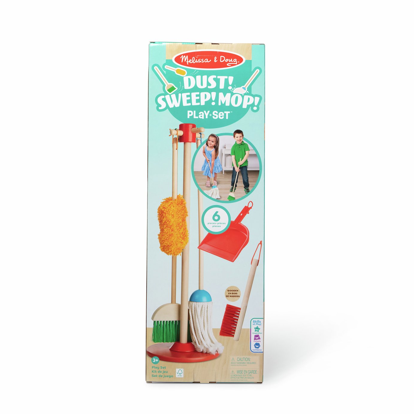 Melissa & Doug Dust Sweep Mop Play Set