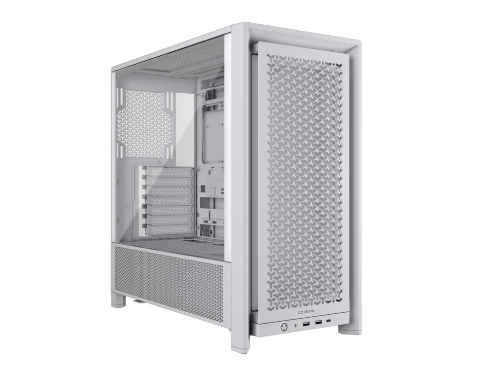 CORSAIR FRAME 4000D RS ARGB ATX Mid-Tower PC Case - White