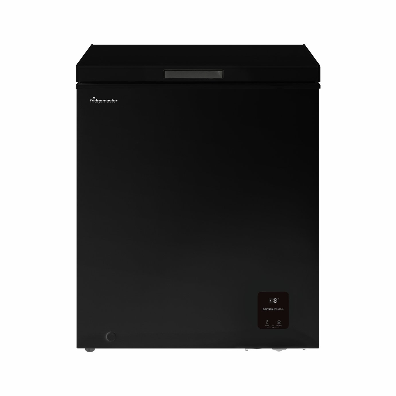 Fridgemaster MCF142EB Chest Freezer - Black