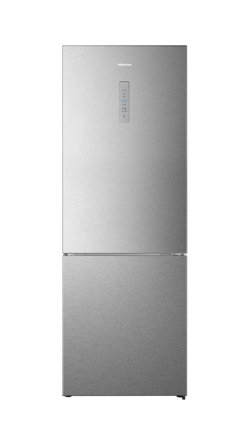 Hisense RB645N4BIE Freestanding Fridge Freezer - S/Steel