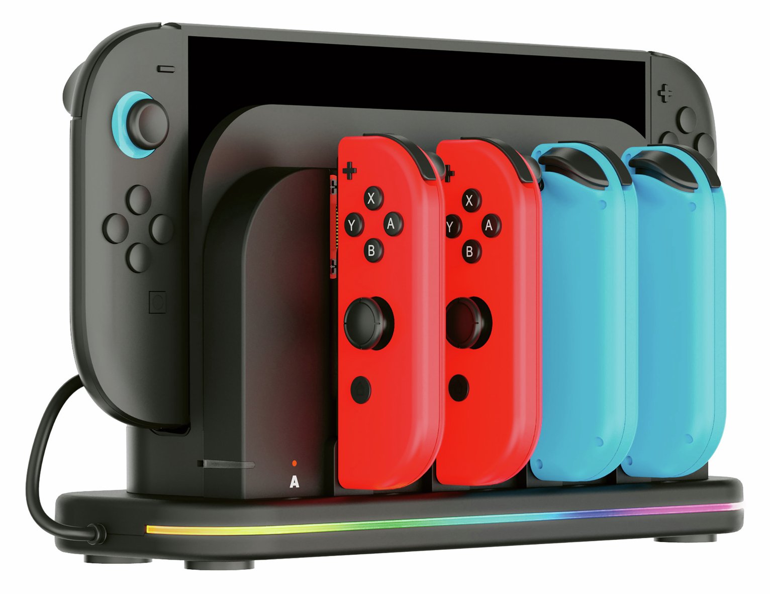 Nacon Multicharge Dock Station RGB For Nintendo Switch 1 & 2