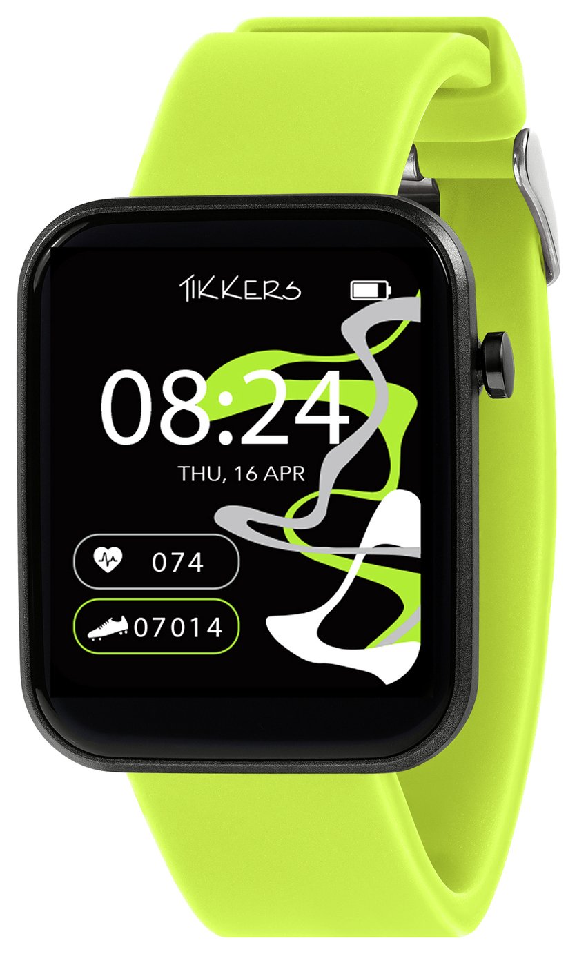 Tikkers Kids Series 13 Bright Orange Strap Smart Watch