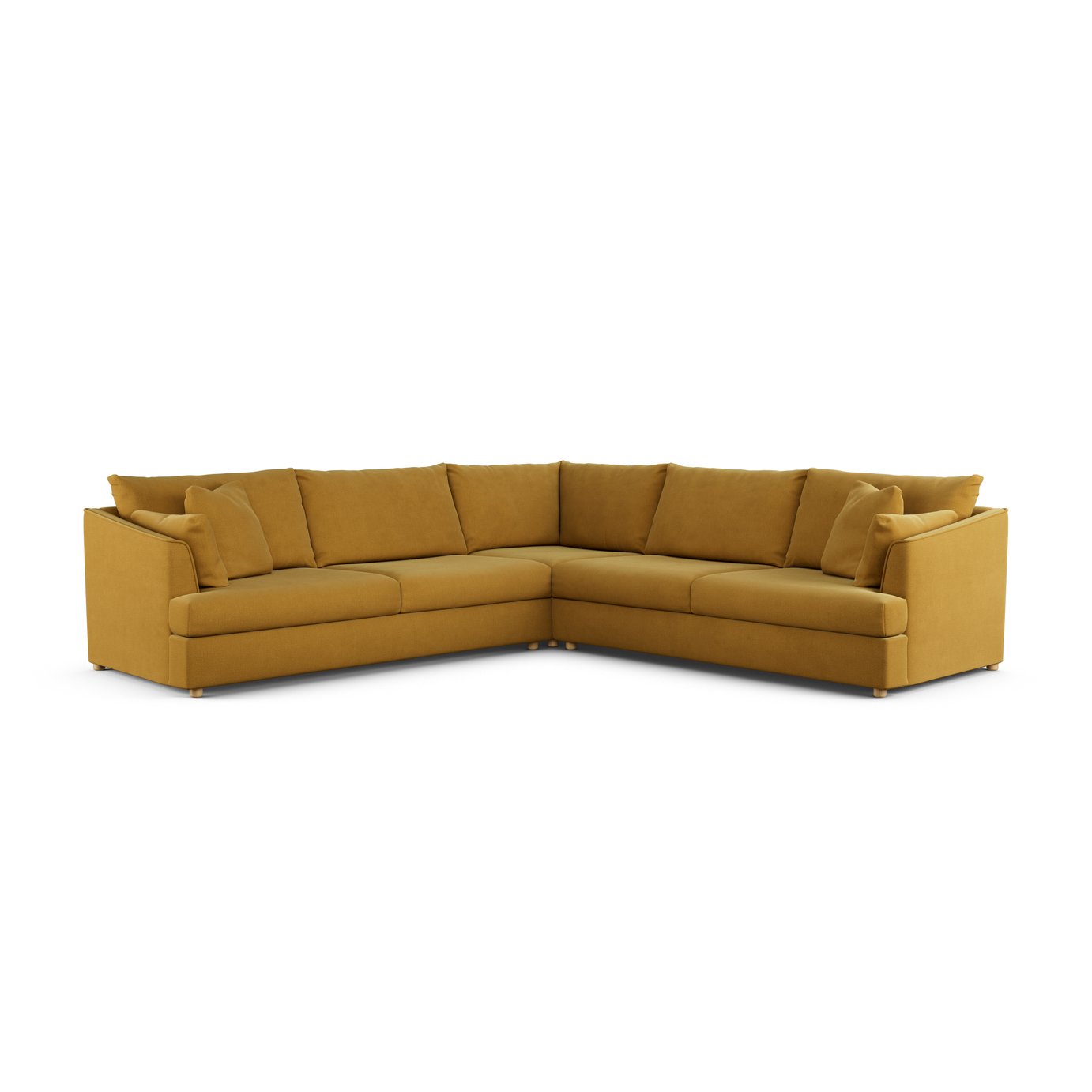 Habitat Holmfirth Reversible Corner Sofa - Gold