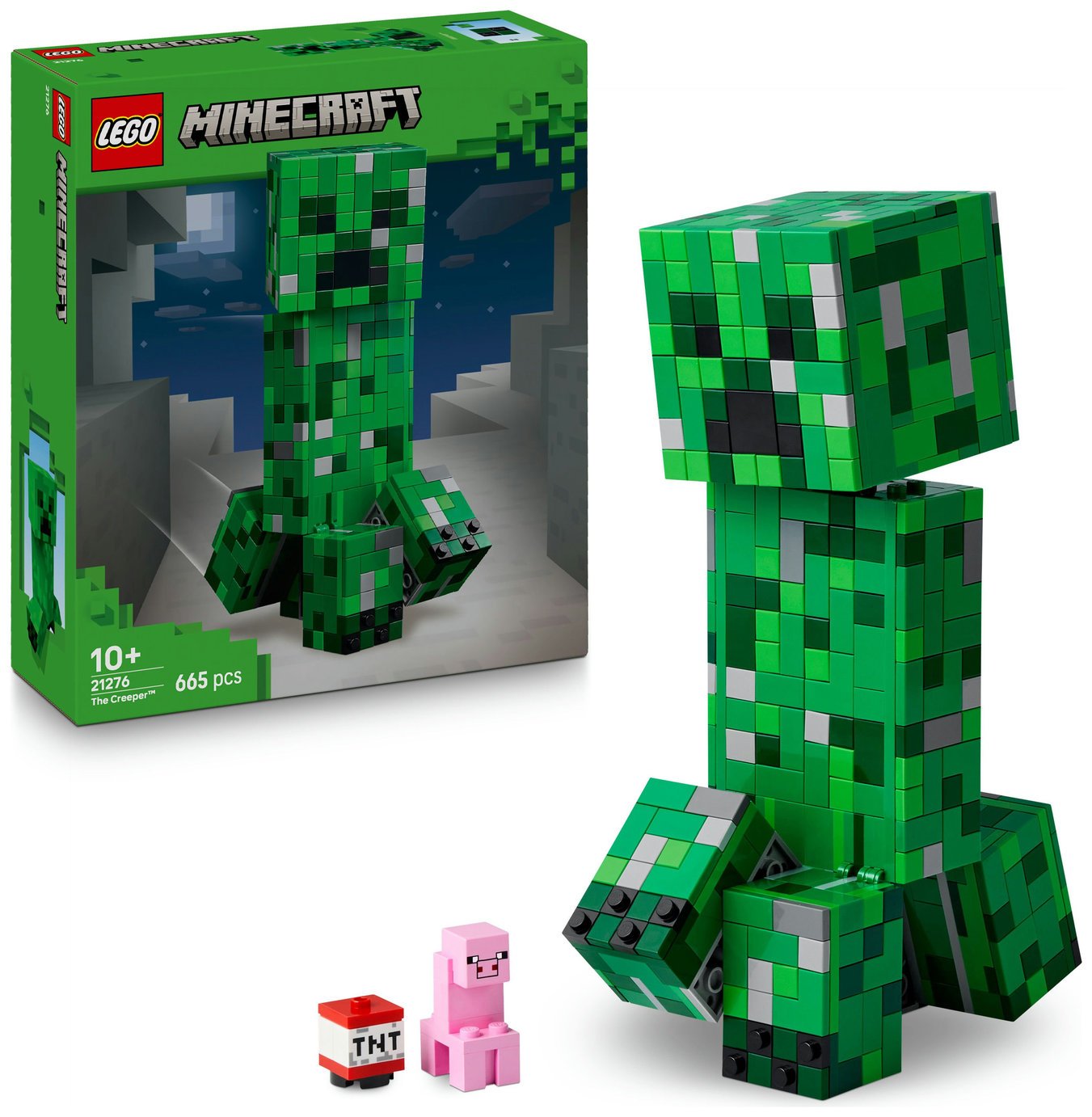 LEGO Minecraft The Creeper Action Figure Building Set 21276