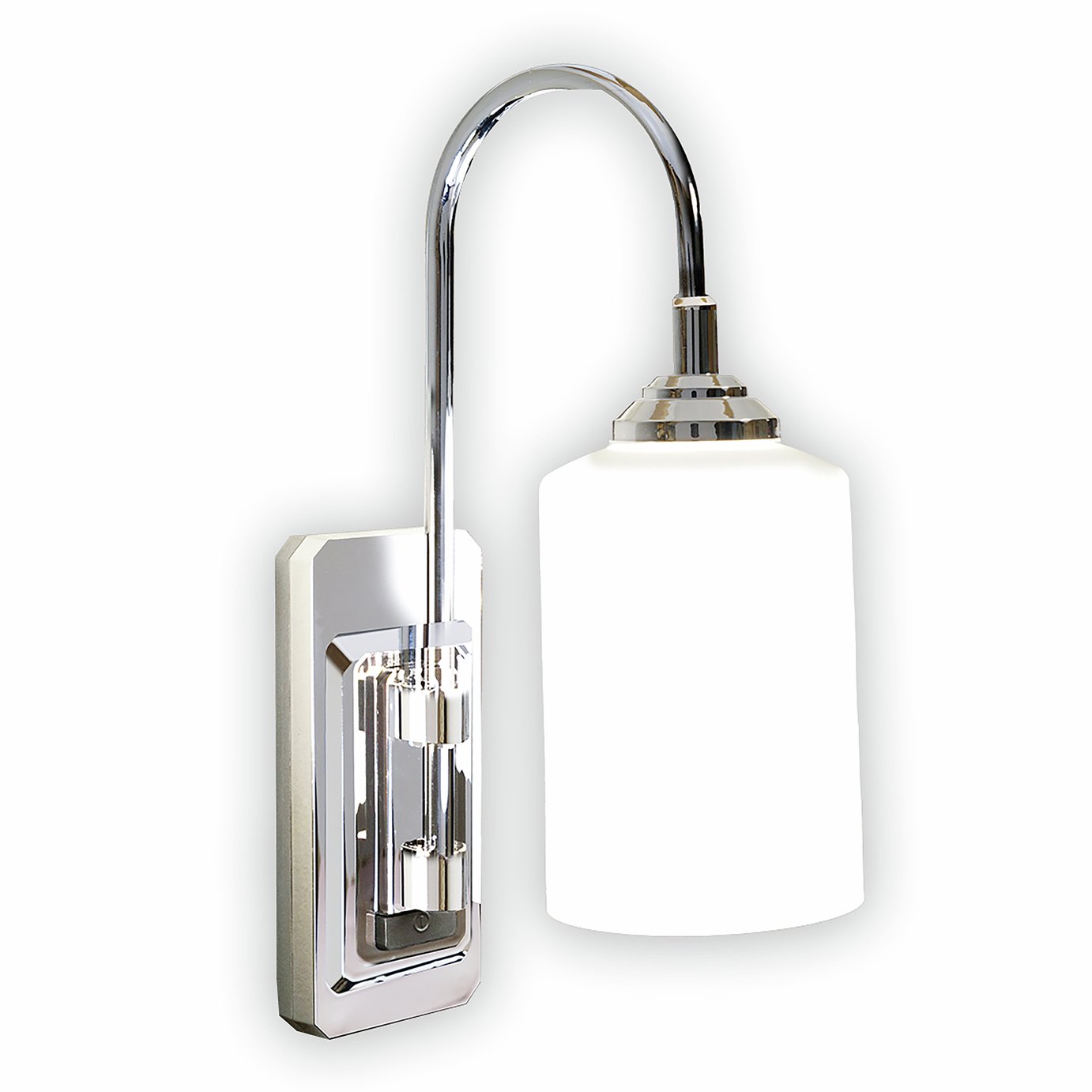 JML Smart Sconce Wireless Wall Light - Chrome