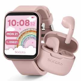 Tikkers Teen Series 13 Pink Smart Watch and Earbud Set