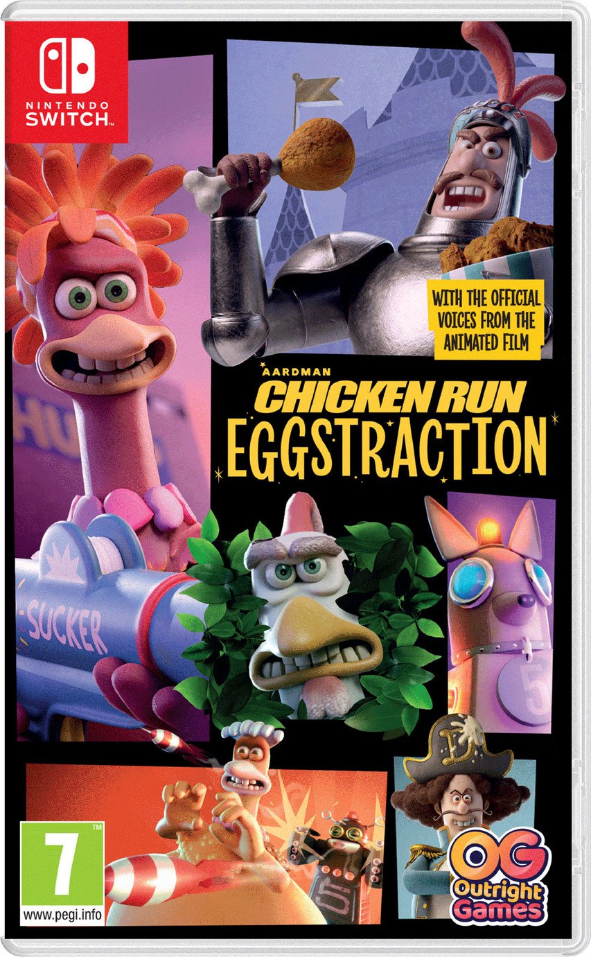 Chicken Run: Eggstraction Nintendo Switch Game