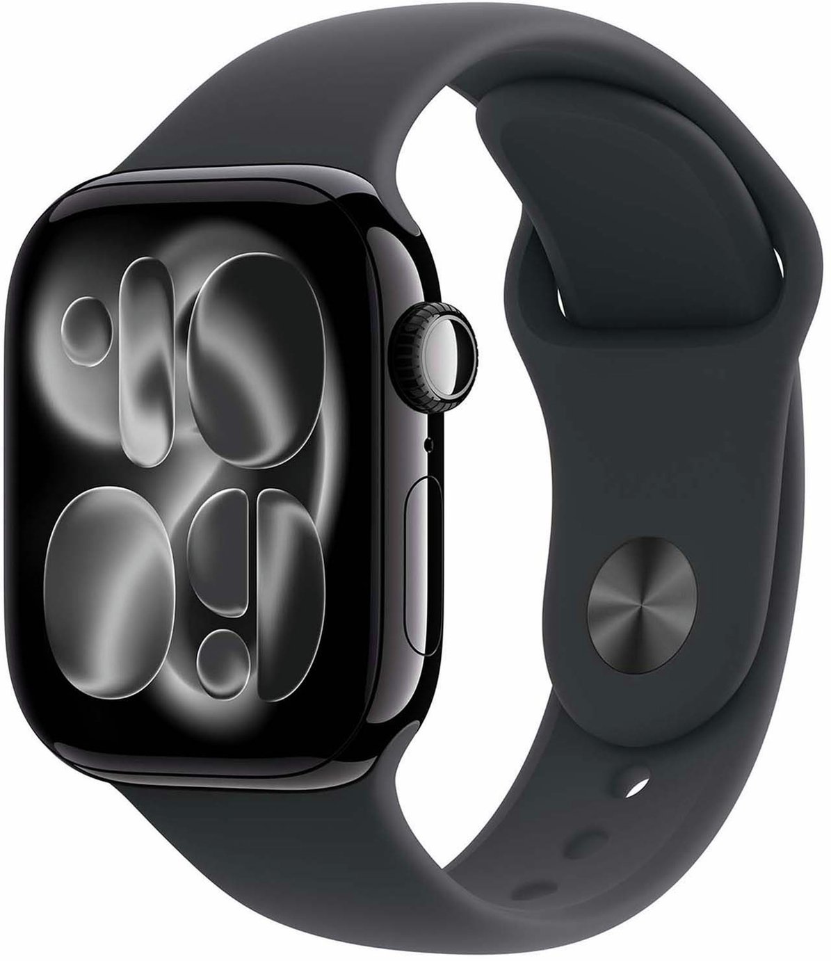 Buy Apple Watch Series 10 GPS 42mm Jet Black Sport Band S/M