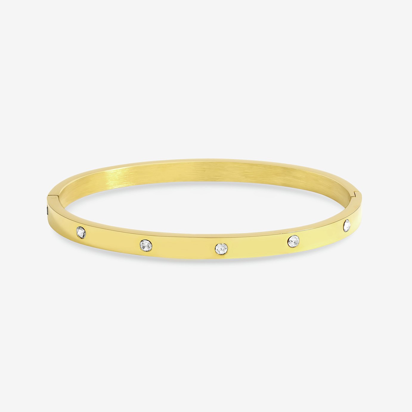 Jon Richard Gold Plated Crystal Bangle